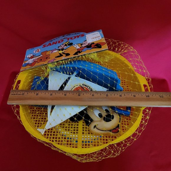 Walt Disney Toys Vintage Walt Disney Mickey Mouse Sailing Sand Toys